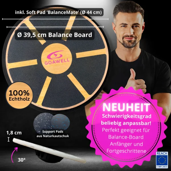 GOAWELL Fitness Balance Board